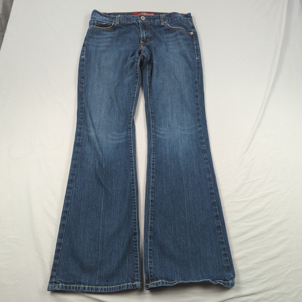 Guess Jeans Womens 30 Blue Flare Stretch‎ Casual Hipppie Boho